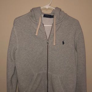 polo zip up jacket